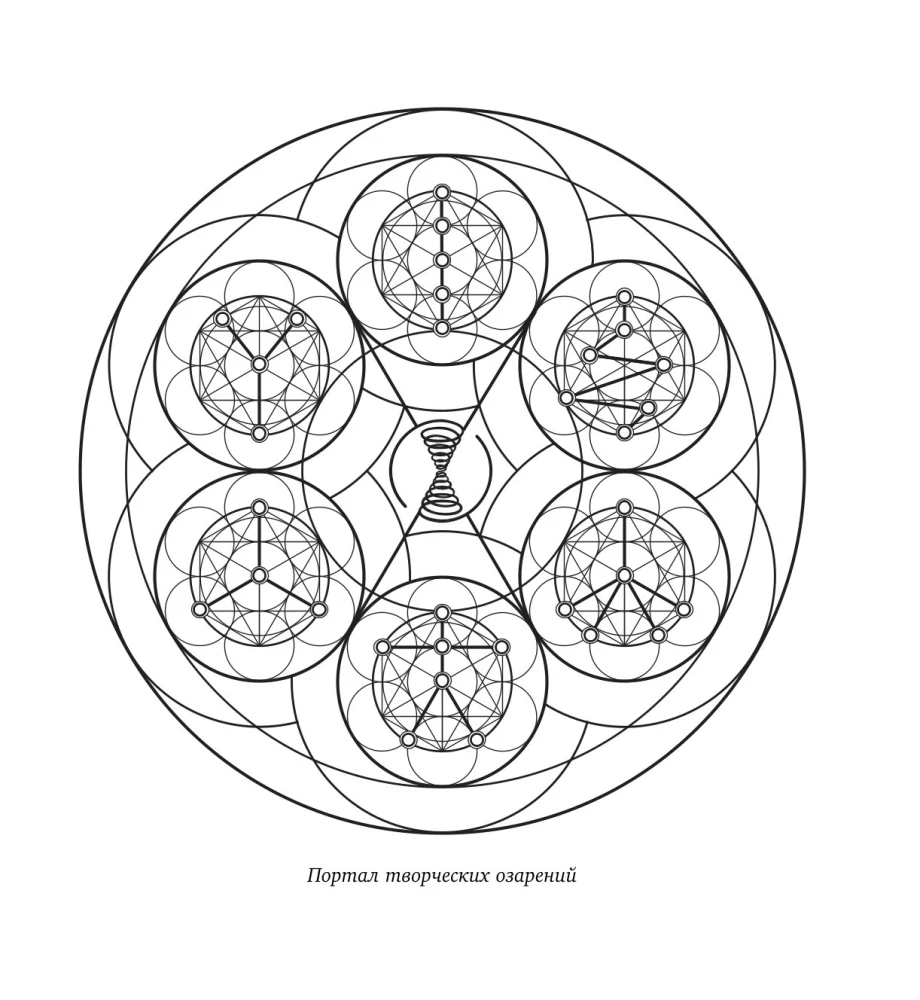 Mandalas leuchtender Erleuchtungen. Energie weiblicher Kraft für Kreativität und Inspiration